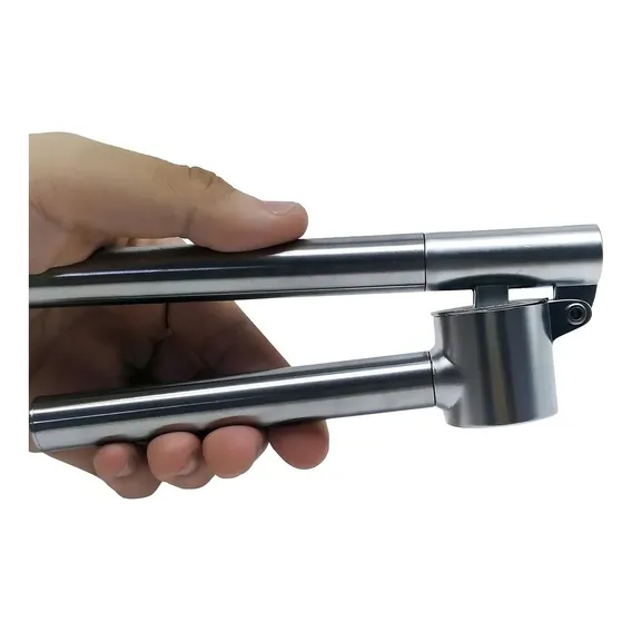Espremedor De Alho Tambor Removível Aço Inox Triturador Foto 1
