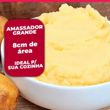 Espremedor De Batata Em Aço Inox Grande Resistente Purê Foto mini  2