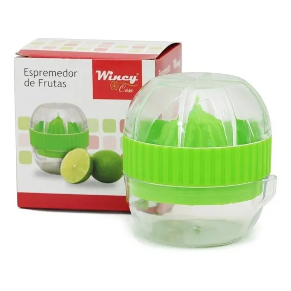 Espremedor De Frutas Limão Suco C/ Reservatório Em AcrÃlico Cor Verde Foto 1