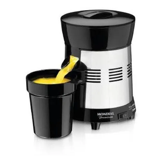 Espremedor Frutas Mondial Premium Turbo E-10 250w Preto Foto 1