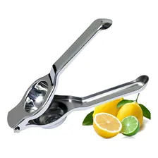 Espremedor Limão Inox Manual Amassador Prático Grande Foto mini 4