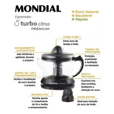 Espremedor Mondial Premium E-02 110v Foto mini 2