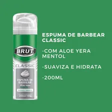 Espuma Barbear Classic 200ml - Brut Foto mini 3