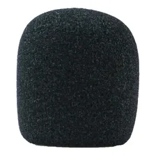 Espuma Colorida Pop Filter Protetora Para Globo De Microfone Cor Preto Foto mini 1
