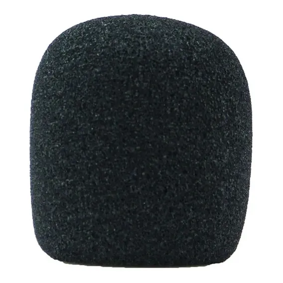 Espuma Colorida Pop Filter Protetora Para Globo De Microfone Cor Preto Foto 1