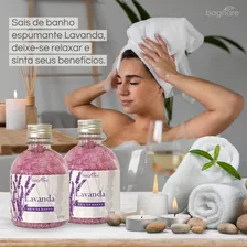 Espuma De Banho + Sais Espumante P/ Banheira Hidromassagem Cor Lavanda Fragrância Lavanda Foto mini 3