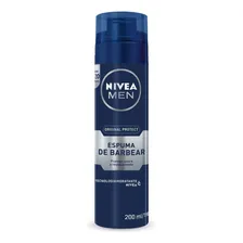 Espuma de Barbear Original Protect Nivea Men 200ml Foto mini 1
