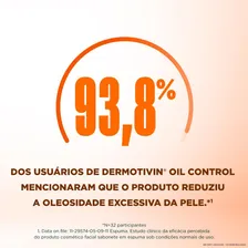 Espuma De Limpeza Facial Pele Oleosa Dermotivin Oil Control 130mL Foto mini 3