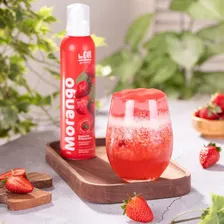 Espuma Drinks Em Spray Sabor Morango Begin 200g Foto mini  2