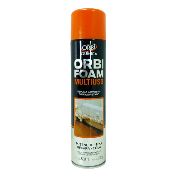 Espuma Expansiva De Poliuretano Orbi 500ml (320gr) Foto 1