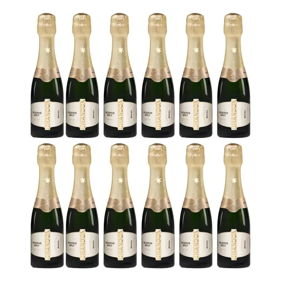 Espumante Baby Chandon Reserve Brut 187ml Kit Com 12 Un Foto 1