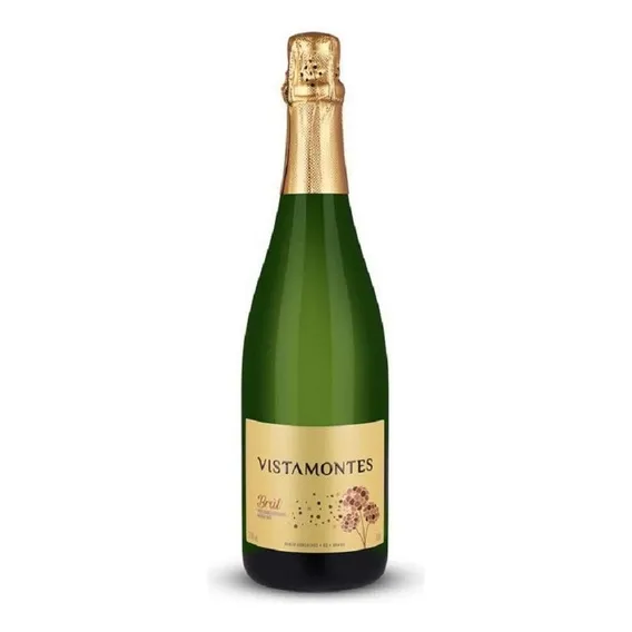 Espumante Brut Chardonnay Vistamontes 750ml Foto 1