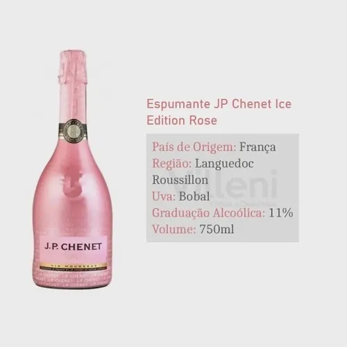 Espumante Francês Rosè Ice J. P. Chenet 750ml Foto 1