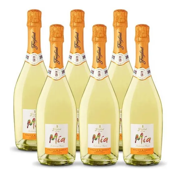 Espumante Freixenet Mia Fruity E Sweet 750ml 06 Unidades Foto 1