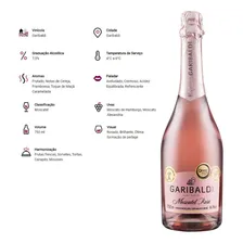 Espumante Moscatel Rosé 750ml Garibaldi Caixa 6 Foto mini 3