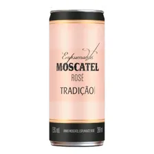 Espumante Moscatel Rosé Lata Tradição Kit 12 Foto mini 2