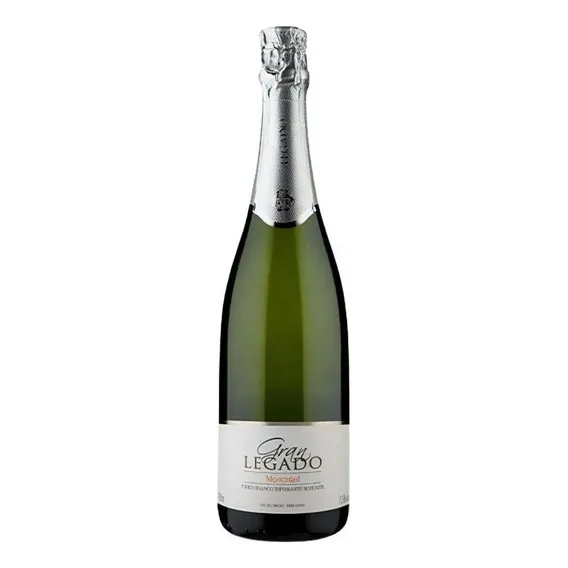 Espumante Moscatel Vinho Branco Serra Gaúcha Gran Legado 750ml Foto 1