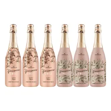 Espumante Prosecco Demi-sec Rose Sweet Garibaldi 750ml Kit 6 Foto  mini 1