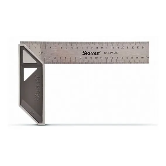 Esquadro Carpinteiro 200mm Starrett - K53m-200-s Foto 1