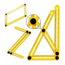 Esquadro Inteligente Ajustável Multi Angulos Regulavel Cor Amarelo/preto Foto  mini 1