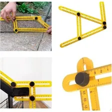 Esquadro Inteligente Ajustável Multi Angulos Regulavel Cor Amarelo/preto Foto mini  2