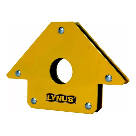 Esquadro Magnetico 25kg Para Solda Lynus Foto 1