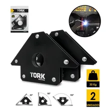 Esquadro Magnetico Para Solda 30kg C 2 Pecas Super Tork Em-9 Foto mini 1