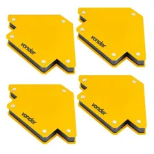 Esquadro Magnético Para Soldador 10 Kg Kit 4 Peças Vonder Foto mini 1