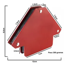 Esquadro Magnético Solda 12 Kg Soldador Serralheiro Snel Ferramentas Foto mini 4