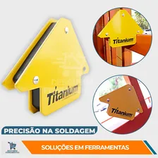 Esquadro Magnético Solda 12kg Soldador Robusto Serralheiro Foto mini  2