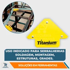 Esquadro Magnético Solda 12kg Soldador Robusto Serralheiro Foto mini 4