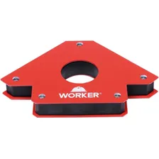 Esquadro Magnetico Triangular Para Soldador 30kg Worker Foto mini 2