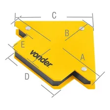 Esquadro Magnético Vonder Para Soldador 10 Kgf Foto mini 3