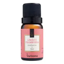 Essência Aromática Limão E Framboesa 10ml Via Aroma Foto  mini 1