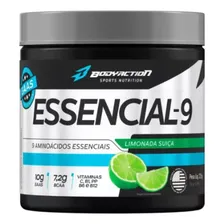 Essencial 9 Aminoácidos Essenciais 225g Bodyaction Sabor Limonada suíça Foto  mini 1