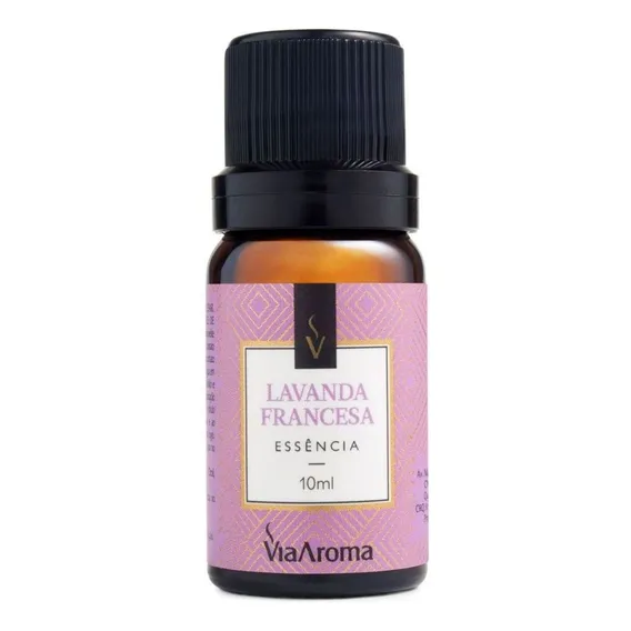 Essência Aromática Lavanda Francesa 10ml - Via Aroma Foto 1
