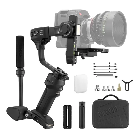 Estabilizador de câmera Zhiyun Zhiyun Crane 4 Combo cor preta Foto 1