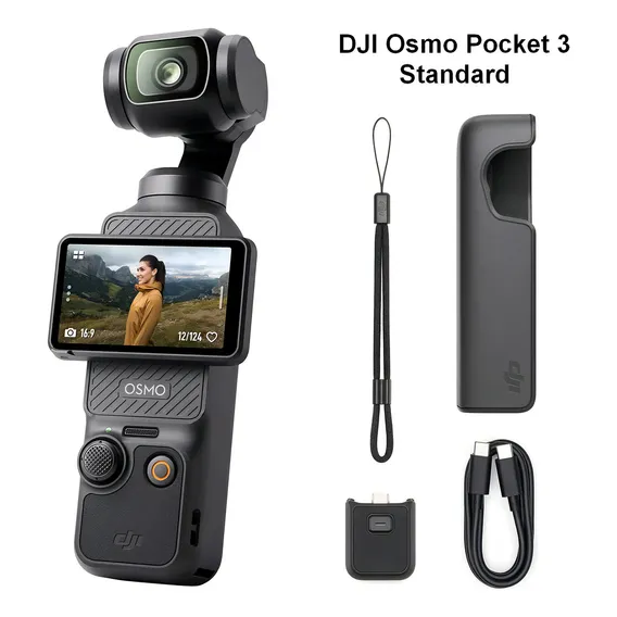 Estabilizador Dji Osmo Mobile - Dji209 Cor Preto Foto 1