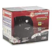 Estabilizador Evolution Iii Bivolt 1000va Preto Forceline Foto mini  3