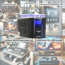 Estabilizador Oberon OR-NL585 - 1500 va 900 W 220 V cor preto Foto mini 2