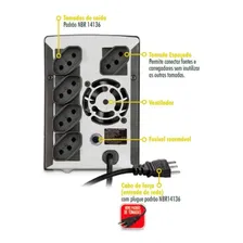 Estabilizador Progressive Iii 1000va Bivolt Sms Foto mini 3