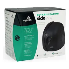 Estabilizador Ragtech Side Way 300va Sdw 300 M2 220v/220v Cor Preto Foto mini 4