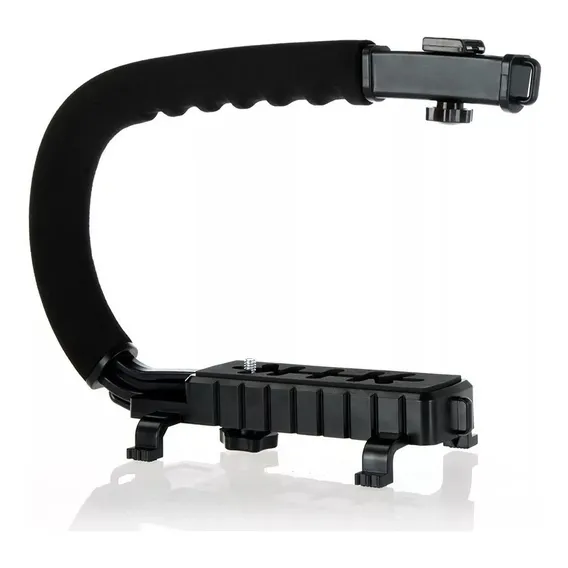 Estabilizador Suporte Grip De Mão Dslr Para Filmagens Câmera Foto 1