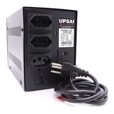 Estabilizador Upsai Progel 1000va 1kva Bivolt / 110v Iso9001 Cor Preto Foto mini 2