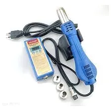 Estação Ar Quente Portátil Yaxun 8033 Profissional Cor Azul 110v Foto mini 2