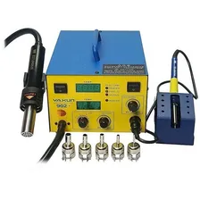 Estação Solda E Retrabalho Ar Quente Yaxun 902+ 110v Ou 220v Foto  mini 1