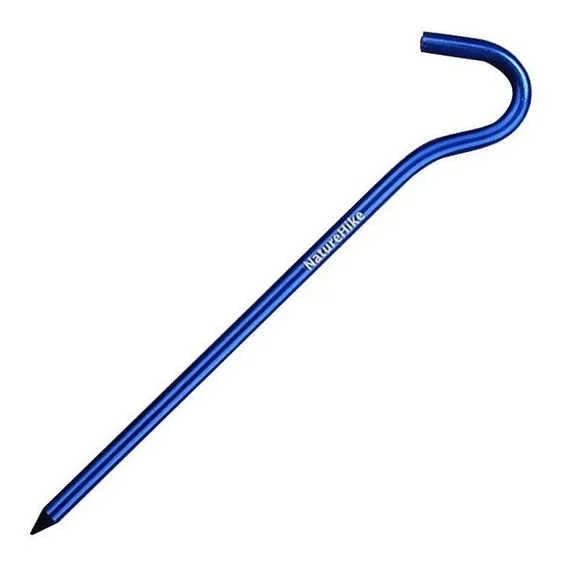 Estacas Alumínio Barraca Naturehike Nh15a008-i 18 Cm 8 Peças Foto 1