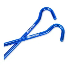 Estacas Alumínio Barraca Naturehike Nh15a008-i 18 Cm 8 Peças Foto mini  2
