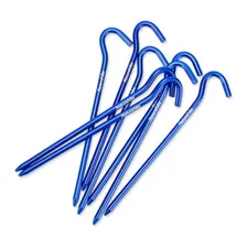 Estacas Alumínio Barraca Naturehike Nh15a008-i 18 Cm 8 Peças Foto mini 4