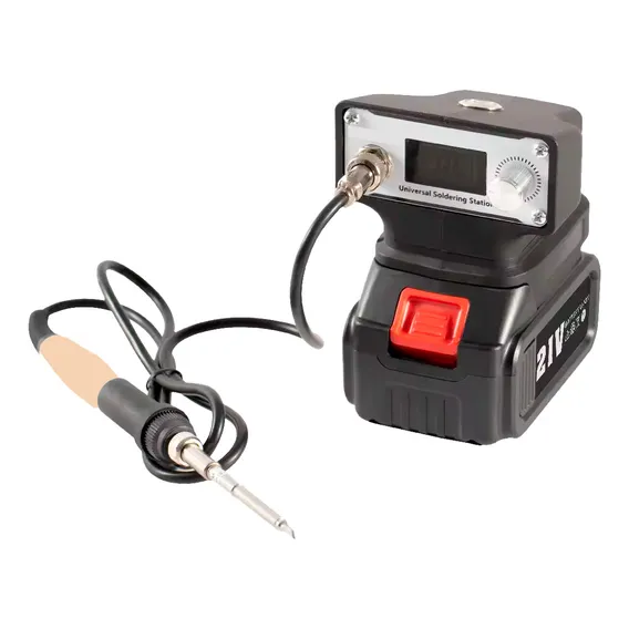 Estação De Solda 1503 220v Com Controle De Temperatura Ajustável 21v Preto Foto 1